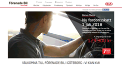 Desktop Screenshot of forenadebil.com