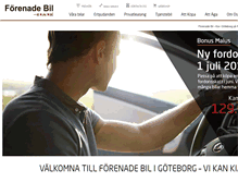 Tablet Screenshot of forenadebil.com
